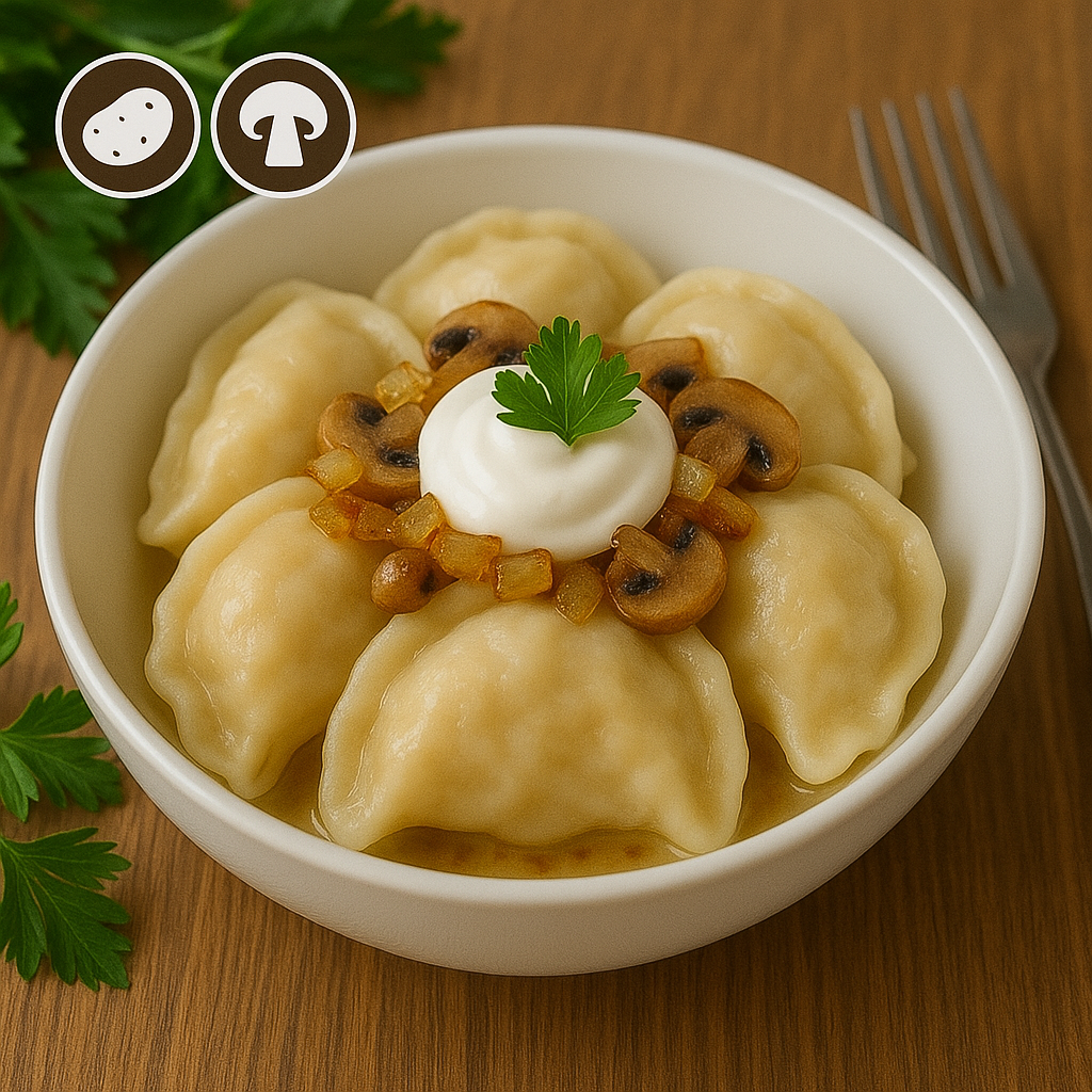 Вареники (картошка/грибы, 1 кг)