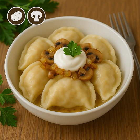 Вареники (картошка/грибы, 1 кг)